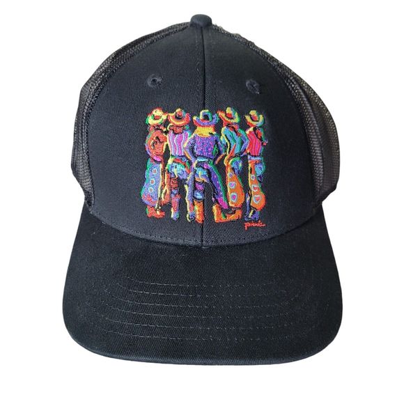 Wrangler Accessories - 520 Headwear Wrangler Chicks And Chaps Snapback Hat Cap Neon Embroidery Western